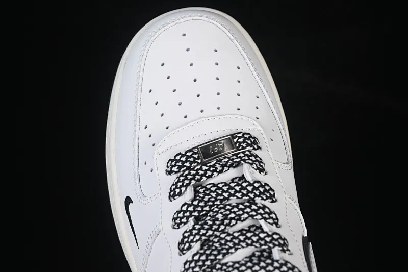 All Categories Nk Air Force 1 Air Force Series Nk Air Force 1 Low Air Force Low Nike Air Force 1'07 Low Beige White Black Air Force One Low Casual Shoes CS5288-036